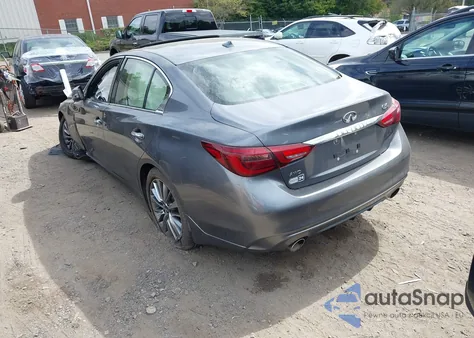 2018 Infiniti Q50 3.0T Luxe from USA, damaged, VIN JN1EV7AR9JM439952
